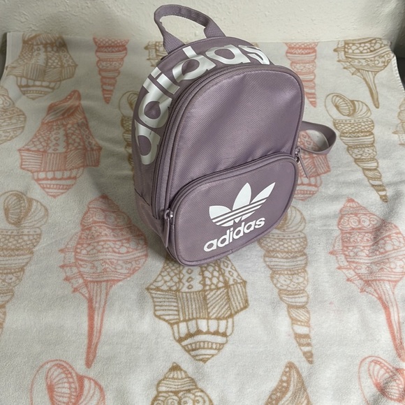 adidas Handbags - Cute Adidas lilac purple mini backpack